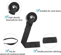 4 ks Elastické fitness odporové pásy