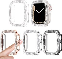 Diamantové ochranné pouzdro pro Apple Watch Series SE/6/5/4 40 mm - 4 ks - Poškozená krabice