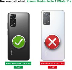 Ochranný kryt + ochranná fólia na Xiaomi Redmi Note 11 / Note 11S