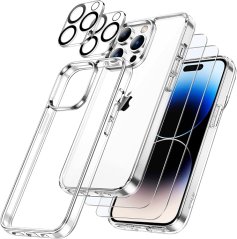 Ochranný kryt + ochranné sklo 2 + 2 na iPhone 14 Pro