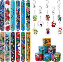 Sada 20 kusů doplňků na dětské párty Super Mario