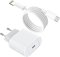 Nabíječka pro iPhone 20W USB-C s kabelem USB-C na Lightning 1,8 m - Bez původní krabice