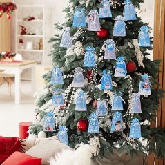 Adventný kalendár na naplnenie - závesný