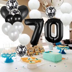 Narozeninová sada balónků 70.