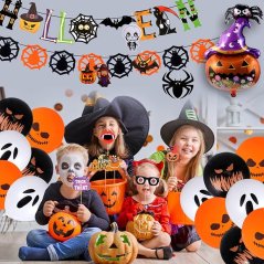 Sada dekoračných balónikov na Halloween