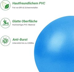 Malá lopta na pilates 25 cm