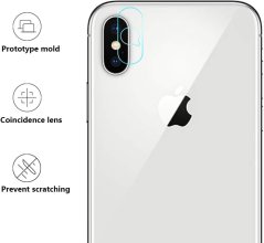 Ochranné tvrdené sklá na fotoaparát iPhone X/XS/XS MAX - 3 ks