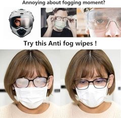 10 kusů hadříků proti zamlžování brýlí