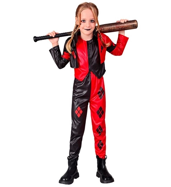 Kostým Harley Quinn (bunda, vesta, nohavice)
