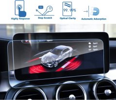 Ochranné tvrzené sklo na navigační displej 10,25" pro Mercedes-Benz C-Class W205 (2019)