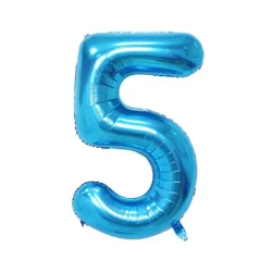 Balónek číslice 5