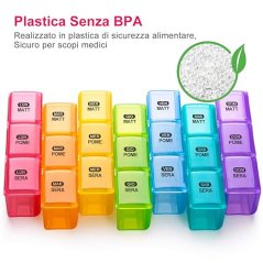 Pilulka box 7 dní, 3 časy