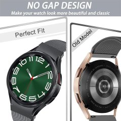Kovový řemínek na Samsung Galaxy Watch 4/5/6 + příslušenství na výměnu osiček