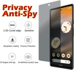 Ochranné sklo Privacy pre Google Pixel 6a - 2 ks - Nekompletné