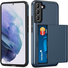 Ochranný kryt so vstavaným slotom na kartu na Samsung Galaxy S21 5G