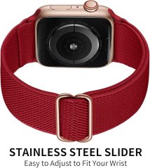 Nylonový elastický řemínek pro Apple Watch 38/40 mm