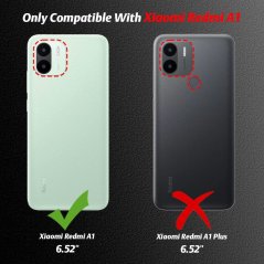 Ochranný kryt + 3x ochranné sklo na Xiaomi Redmi A1/A2 - Poškodená krabica
