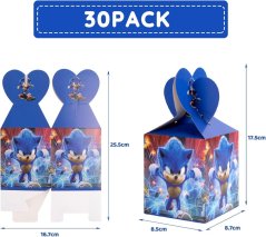 Dárkové krabičky Sonic 18 ks - Nekompletní