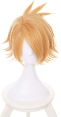 Cosplay paruka Denki Kaminari – blond krátká