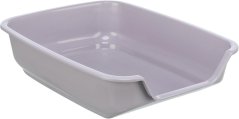 Plastová toaleta pre mačky 28 × 9 × 36 cm - béžová - Bez pôvodnej krabice
