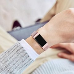 Kovový řemínek pro Fitbit Charge 4/Charge 3/SE - S