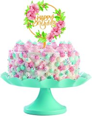 Tortový topper "Happy birthday"