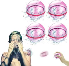 Vodní bomby opakovaně použitelné 4 ks
