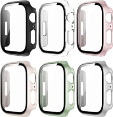 Pouzdro s ochranou obrazovky Apple Watch Series 6/5/4/SE 40mm - 6 ks
