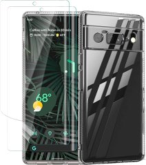 Ochranný kryt + 2 ochranné fólie pro Google Pixel 6 Pro