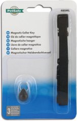 Obojok s magnetickým kľúčom pre mačacie dvierka Staywell Classic/Deluxe Magnetic 4 Way Locking Cat Flap