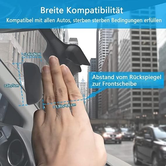 Držák mobilního telefonu na zpětné zrcátko