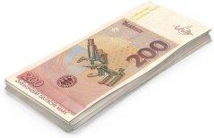 Herní bankovky 200 německých marek – 100 ks