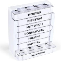 Pilulka box 7 dní, 4 časy