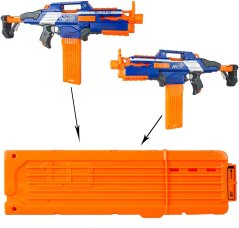 2 zásobníky s 18 klipy pro Nerf N Strike Blaster + 40 nábojů