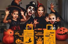 Halloweenské tašky - 12 ks