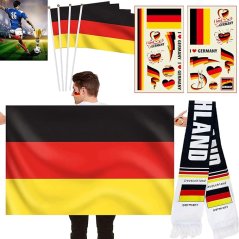 8dílná sada - fan set - Německo