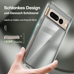 Ochranný kryt + ochranné sklo fotoaparátu na Google Pixel 7 Pro - Nekompletné