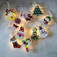 LED vánoční světýlka 1,5 m