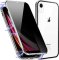 Magnetický ochranný kryt s privacy sklem 360° pro iPhone XR - Použité