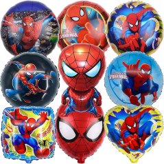 Fóliové balóniky Spider Man 9 ks