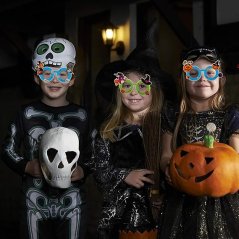 10 ks Halloweenské brýle