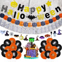 Halloweenská dekorace sada 32 ks