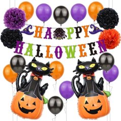 Sada dekoračních balónků na Halloween