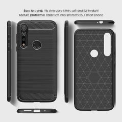 Kryt na Motorola G8 Plus - šedý