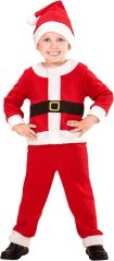 Dětský kostým Santa Claus - 3 ks