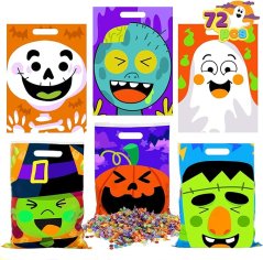 Halloweenské dárkové sáčky - 72 ks