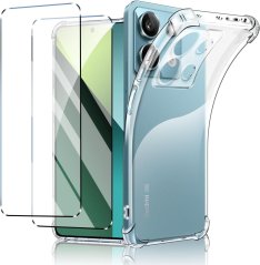 Ochranný kryt + 2x ochranné sklo na Xiaomi Redmi Note 13 Pro 5G