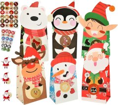 Adventný kalendár - darčekové tašky na naplnenie