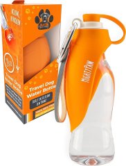 Přenosná láhev na vodu pro psy 590ml