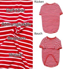 Pruhované tričko pre psov - viac veľkostí